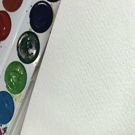 Square Watercolor Journal, 5.5x5.5&rdquo;, 140 LB, 300 GSM, Cotton Paper, Cold Press, 24 Sheets, 48 Pages, Watercolor Paper Sketch Books for Use As Mix Media Pad On The Go {3}