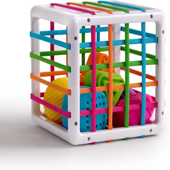 Fat Brain Toys InnyBin Baby Toys & Gifts for Babies,7 pcs {6}