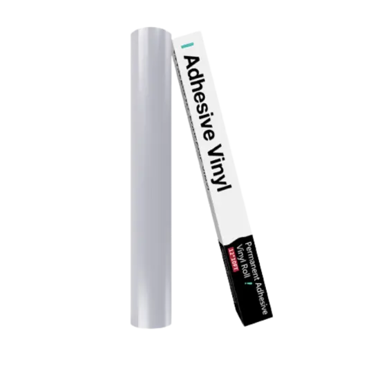 Kitcheniva 12"x10' Adhesive Permanent Vinyl DIY Craft Glossy & Matte Glossy silver {1}