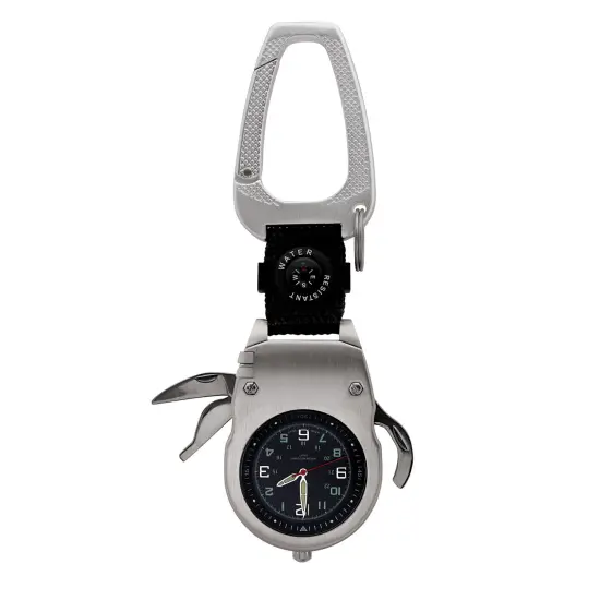 Presidential Seal JFK Half Dollar Coin Multi-Tool Pocket Watch Compass {2}