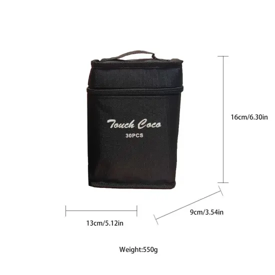 Permanent Double-Tipped Alcohol Marker Set {3}