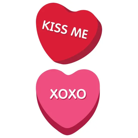 Jumbo Heart Cutouts, 2ct {1}