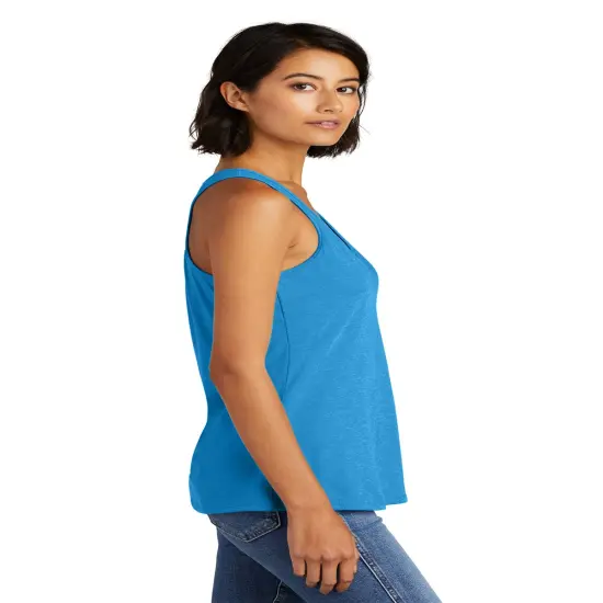 District&reg; Women&rsquo;s Racerback Tank Recycled Blend Scoop Neck Tee New navy {5}