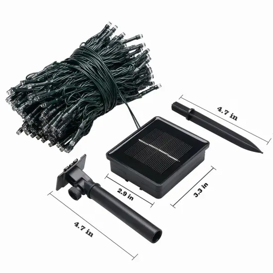 LED Solar String Lights Outdoor Fairy Lighting {4}