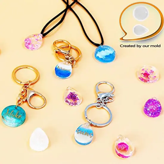 Crystal Clear Hard UV Resin Upgraded Formula Ultraviolet Fast Curing Resin for Jewelry Making Craft Decoration, Hard Transparent Glue Solar Cure Sunlight Activated Resin (100g) {2}