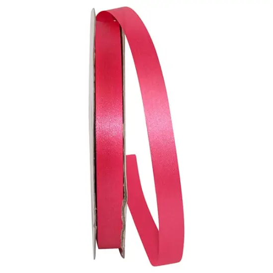 Florist Ribbons --- ⅝ inch x 100 yards --- Aqua Satin - Acetate Cooler Ribbon -- Watermelon Color {1}