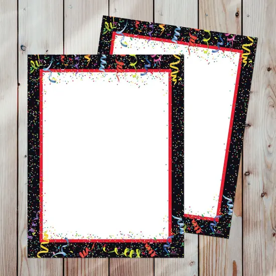 Great Papers! Party Down Stationery Letterhead, Invitations and Announcements, Printer Friendly, 8.5"x11", 80 Pack {3}
