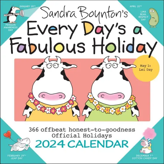 Every Days a Fabulous Holiday 2024 Wall Calendar. {3}