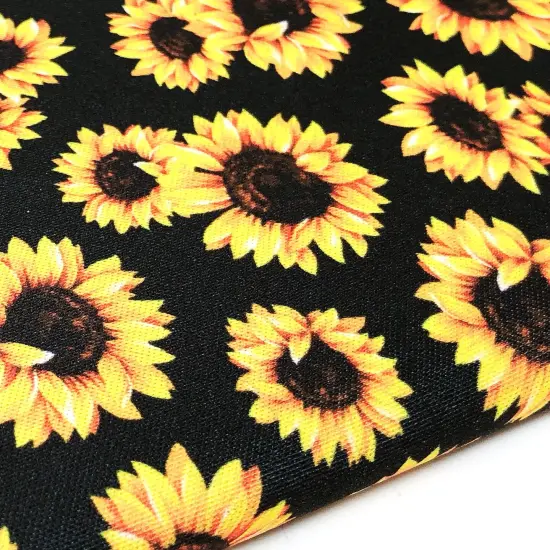 Wrapables Insulated Neoprene Wine Tote, One Bottle / Sunflowers {5}