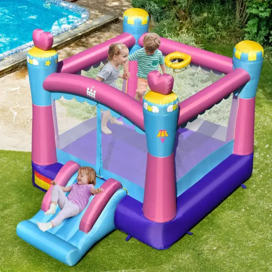 3-in-1 Princess Theme Inflatable Castle without Blower {2}