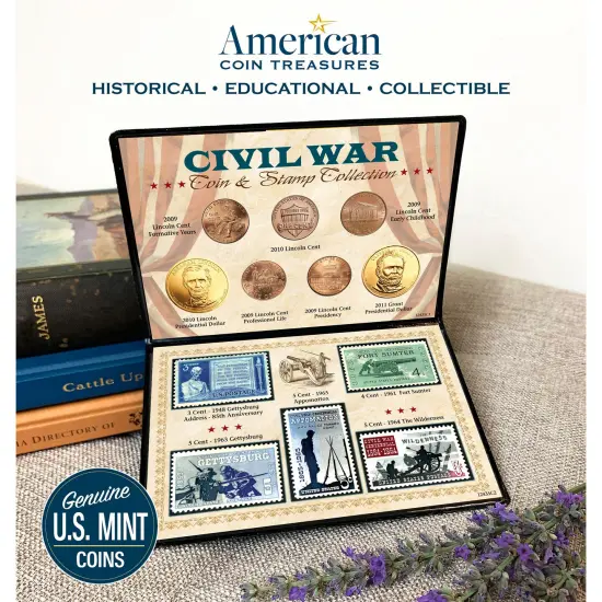 Civil War Coin & Stamp Collection {3}
