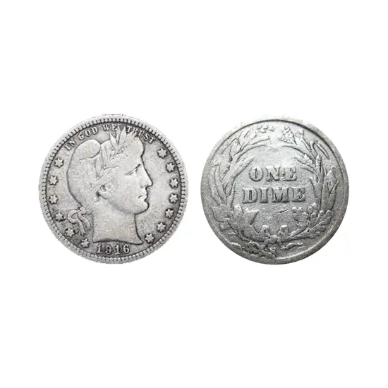 Silver Barber Dime Letter Opener {6}