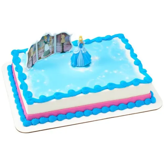 Princess Cinderella Transforms DecoSet&reg; Cake Decoration {1}