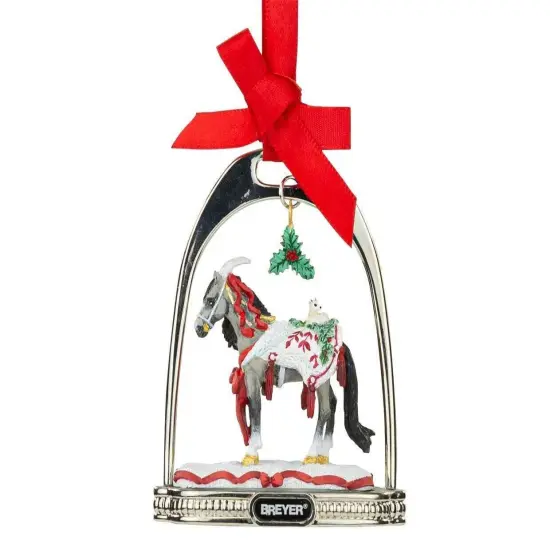 Arctic Grandeur Holiday Stirrup Ornament {1}