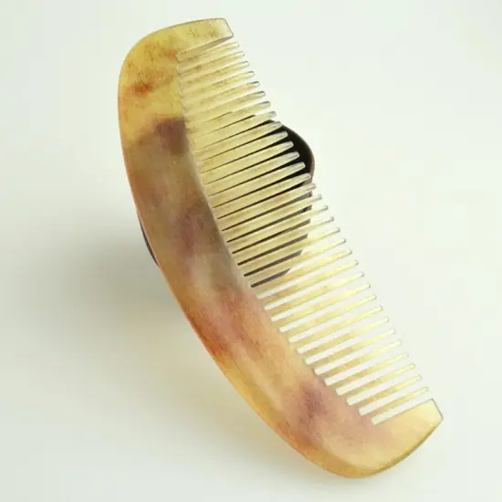 Kitcheniva Natural Amber Ox Horn Portable Hair Comb 3 Pcs {4}