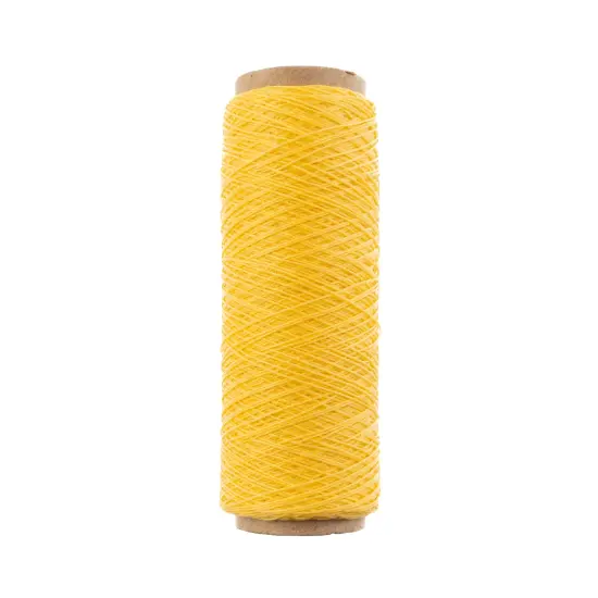 Gudebrod 0.015" Waxed Polyester Thread 500ft | Made In USA Honey {2}