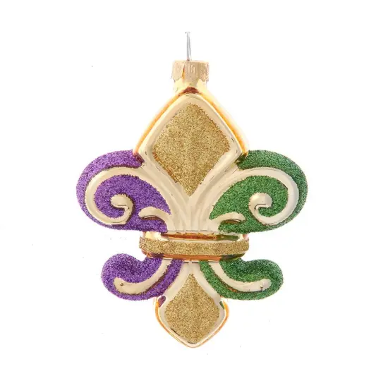 Fleur De Lis Ornament-3.8&ldquo; {1}