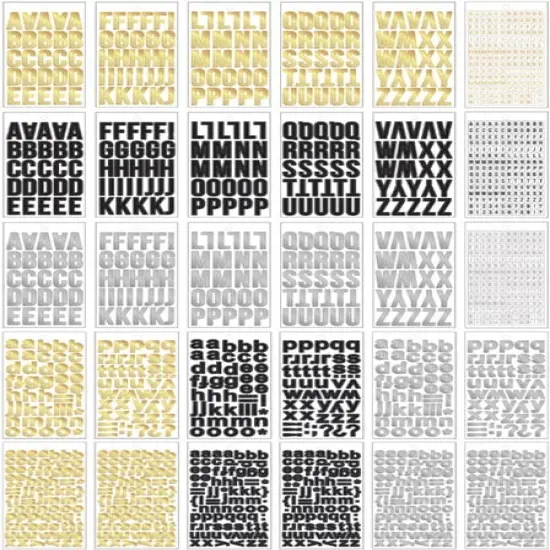 Alphabet Stickers - Alphabooks Classic Block {2}