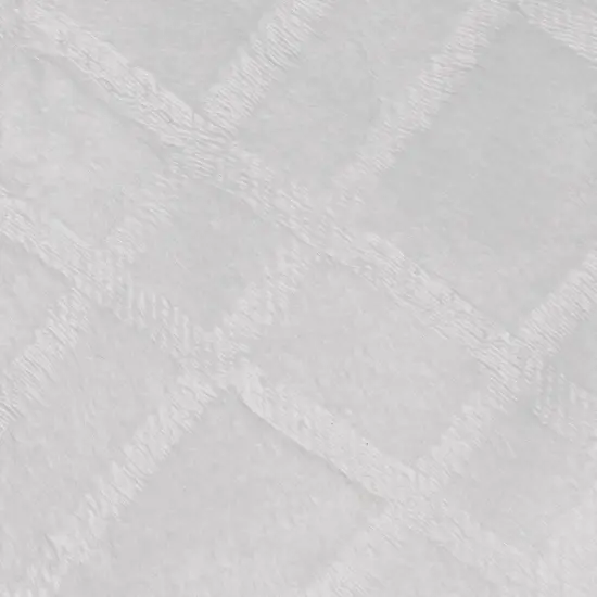 Luxe Faux Fur Plaid Christmas Tree Skirt with Velvet Trim - 60" {2}