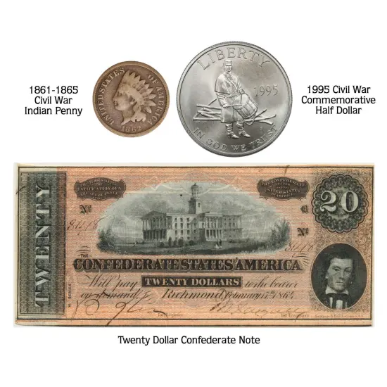 Civil War Coin and Currency Collection {2}