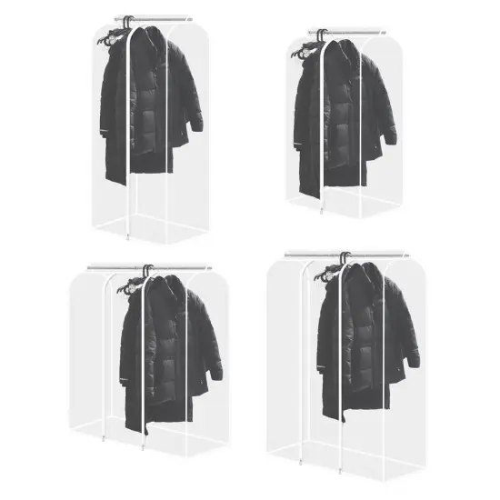 Clothes Storage Dust Cover Moisture-proof Garment Rack Cover {3}