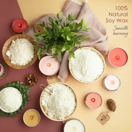 Hearth & Harbor DIY Natural Soy Wax Candle Making Kit {1}