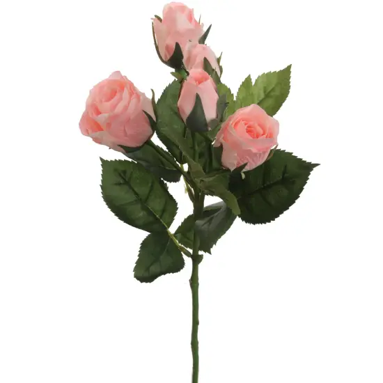 16" Pink Rose Spray Set of 6 Faux Silk Flowers for Weddings, Events, Home & Office Decor {1}