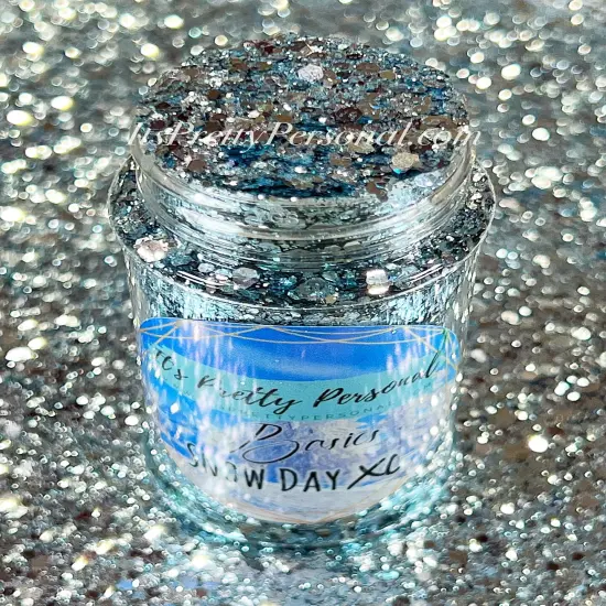 &ldquo;Snow Day XL&rdquo; - Basics Collection Blue {1}