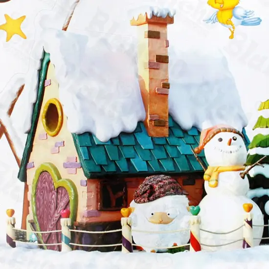 Christmas Wall Decals Stickers Appliques Home Decor {2}