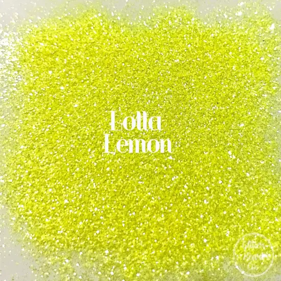 Polyester Glitter - Lotta Lemon by Glitter Heart Co.&trade; {3}