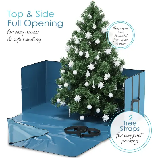 Hearth & Harbor Wide Opening Christmas Tree Storage Bag {6}