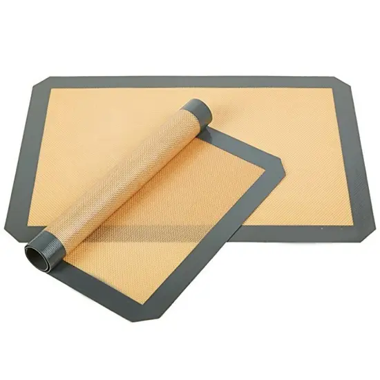 Heat-Resistant Silicone Baking Mat Set for Oven and Toaster {1}