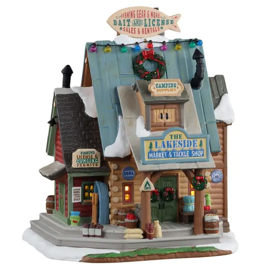 Lemax&copy; Vail Village&trade;: The Lakeside Market & Tackle Shop {3}