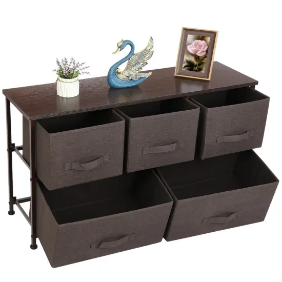 Drawer Dressers for Bedroom Closet Storage Organizer . Brown {2}