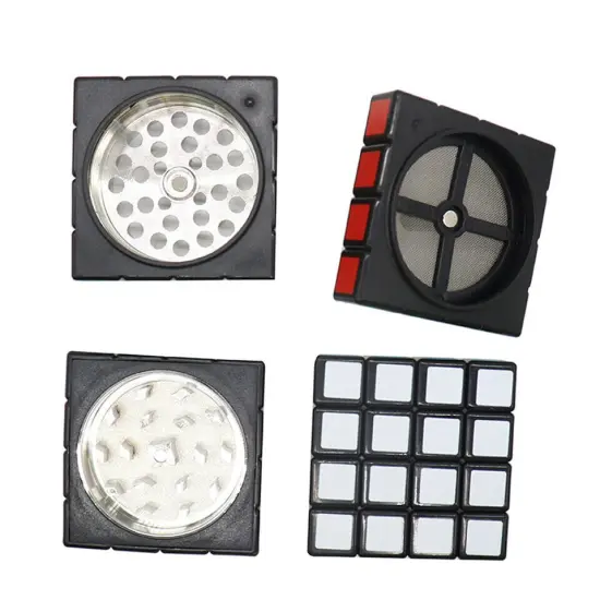 Kitcheniva Herb Spice Grinder 2.3" 4 Pcs {4}