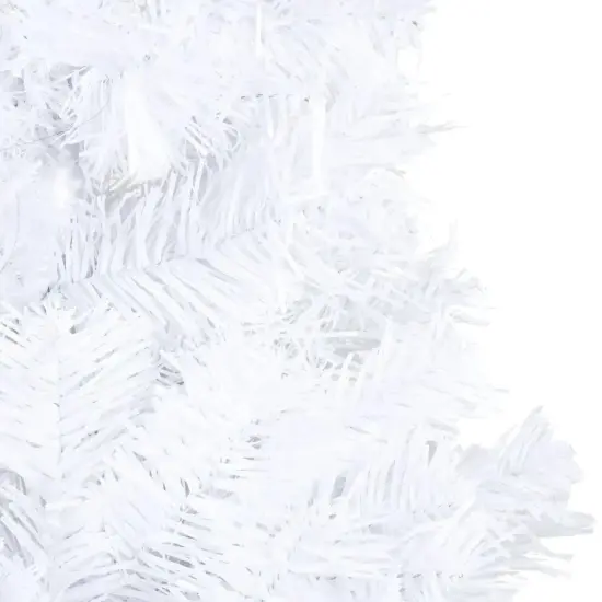 4 ft White Christmas Tree with Thick PVC Branches {3}