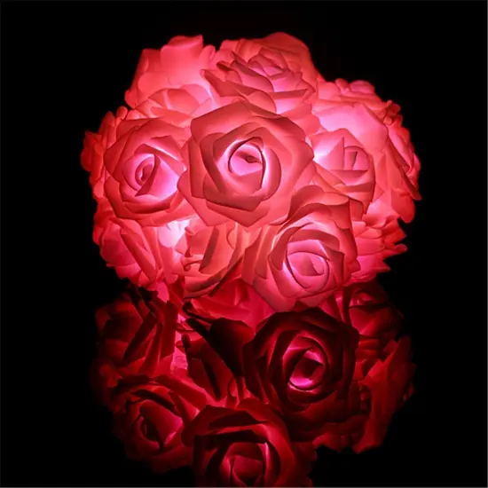 Rose Flower String Lights {3}