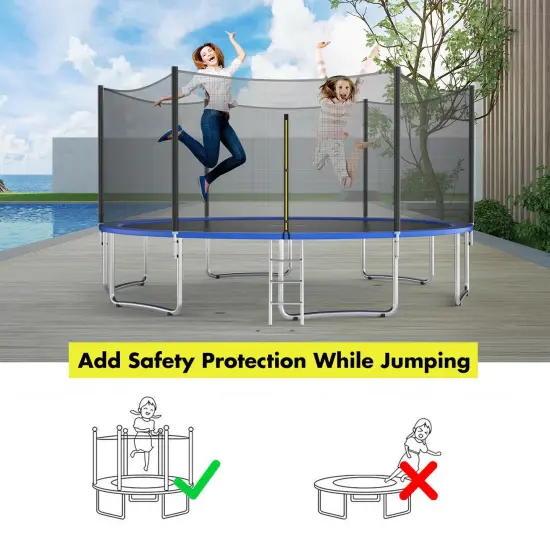 Trampoline Safety Replacement Protection Enclosure Net {5}
