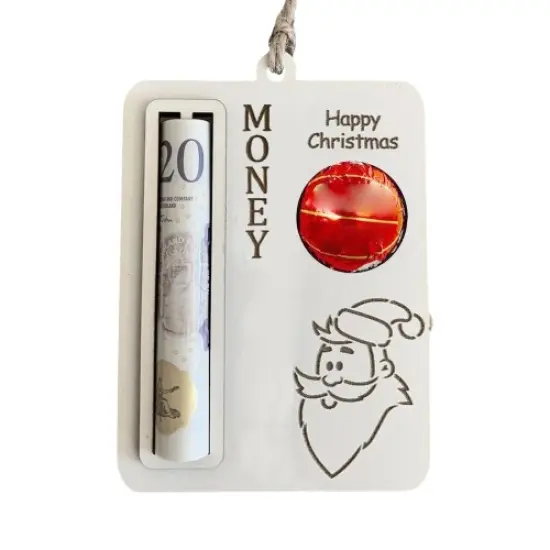 Kitcheniva Unique Wooden Money Holder For Christmas Cash Gift {1}