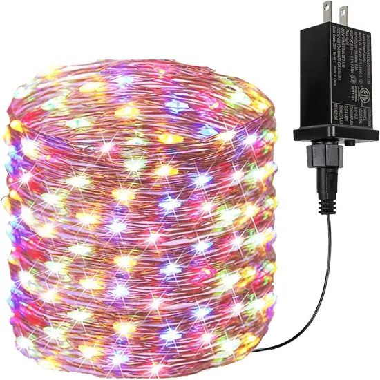 Waterproof 200 LED Christmas String Lights Multicolor {1}