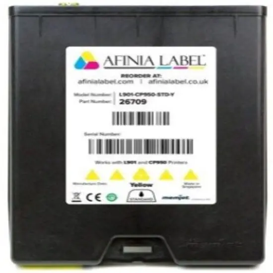 Afinia L901/CP950 Plus VersaPass N Yellow Memjet Ink Cartridge 26709 {1}