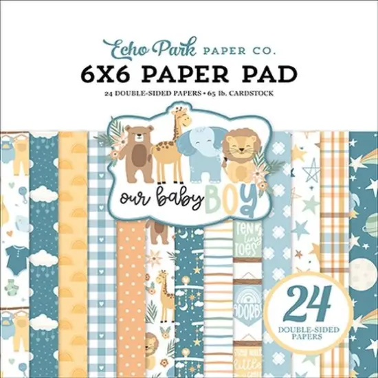 Echo Park Our Baby Boy 6x6 Paper Pad {1}