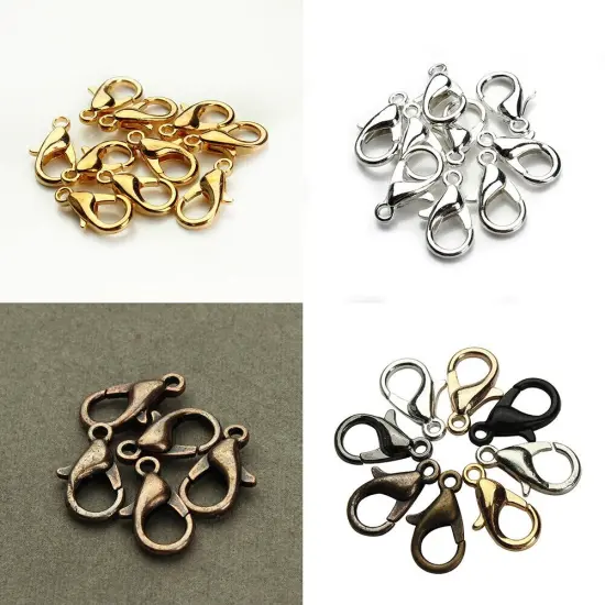 Kitcheniva 50 Pack Lobster Clasp For DIY Necklace Bracelets Accessories {3}