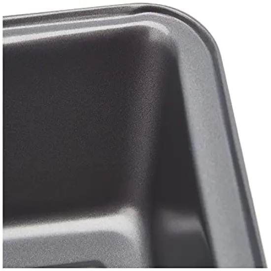 2 PACKRectangular Baking Bread Loaf Pan, 9.5 x 5 Inch, Set of 2, Gray {4}