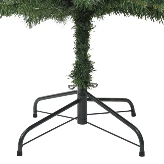 Slim Christmas Tree with PVC Stand {3}
