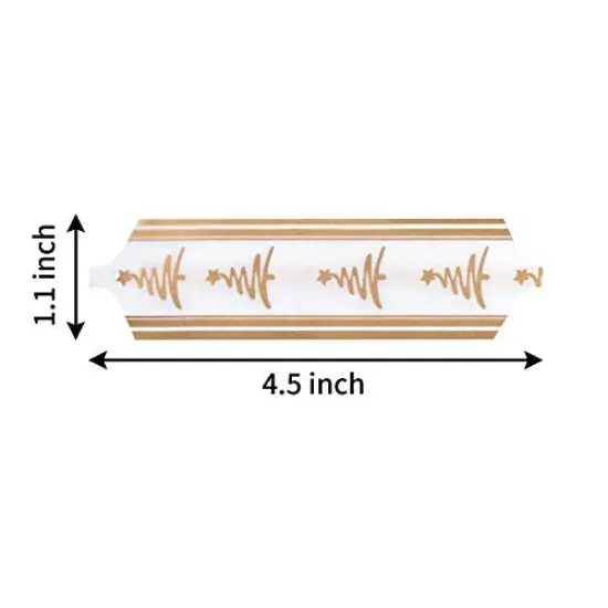 JOYIN 24 Christmas Gift Wrap Ribbon Pull Bows 5", Easy and Fast Gift Wrapping Accessory for Christmas Bows Baskets Wine Bottles Gifts Decoration, Gift Wrapping, Present Decor {2}