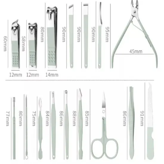 Kitcheniva Stainless Steel Nail Clippers Manicure Set {3}