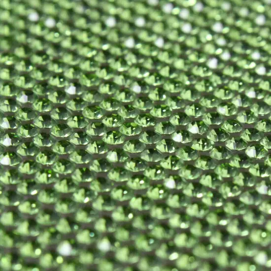 Kitcheniva Round Rhinestone Stickers Sheet Self Adhesive DIY Green {1}