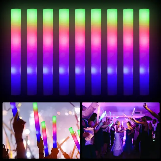 LED Foam Sticks 100-500PCS {4}