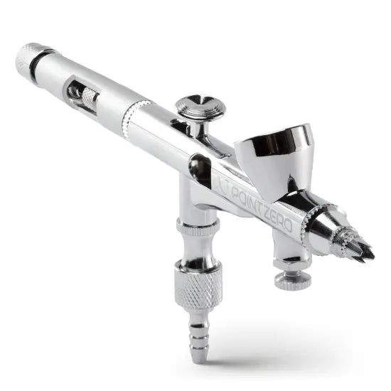 PointZero Precision Dual-Action 2cc Gravity-feed Airbrush MAC Crown Cap .2mm {2}